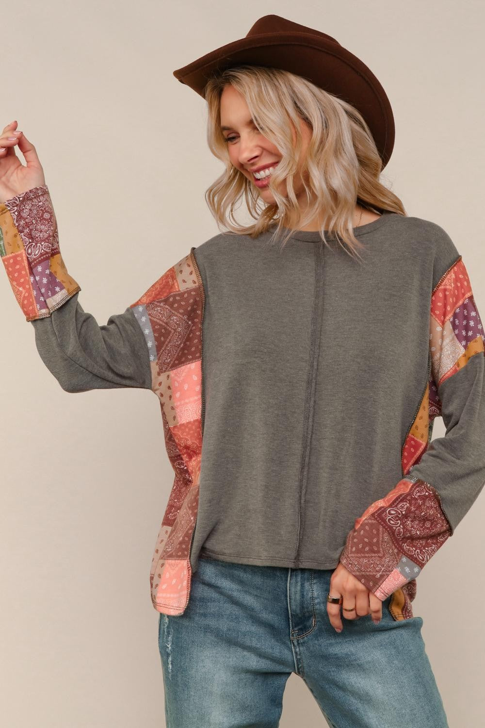 Fall Patchwork Top
