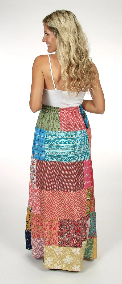 Funky Patchwork Skirt