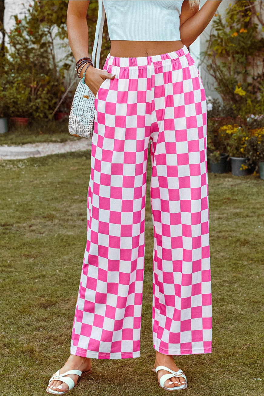 Bold Checkered Pants