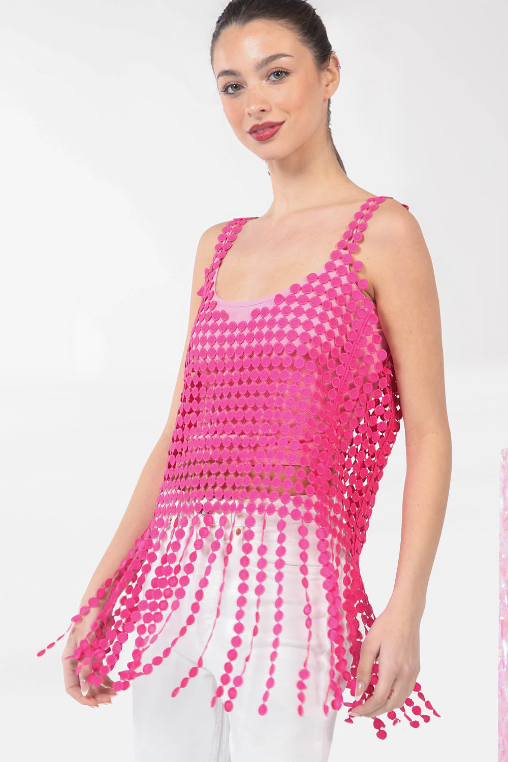 Just Dance Fringe Top
