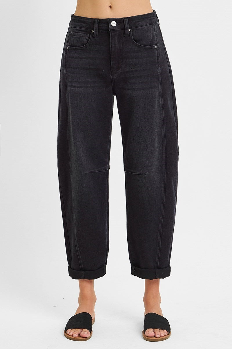 Risen Boyfriend Barrel Jean