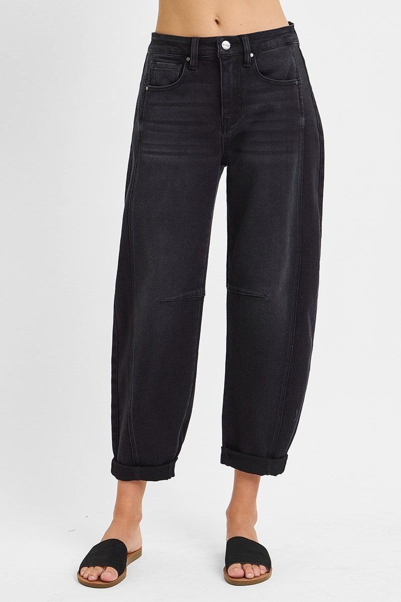 Risen Boyfriend Barrel Jean