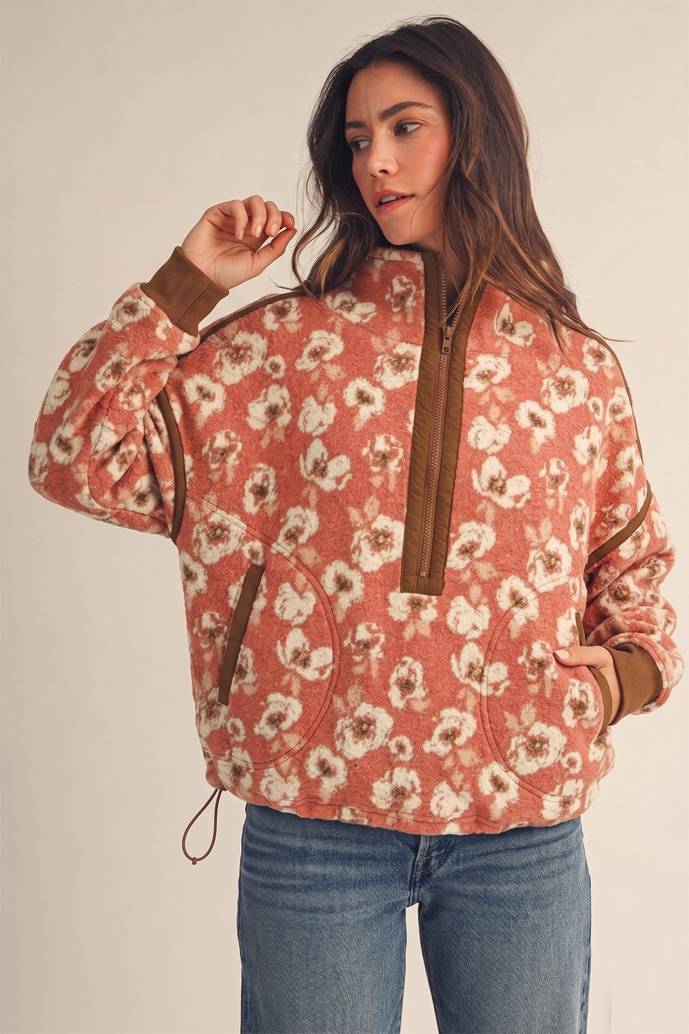 Vintage Bloom Pullover