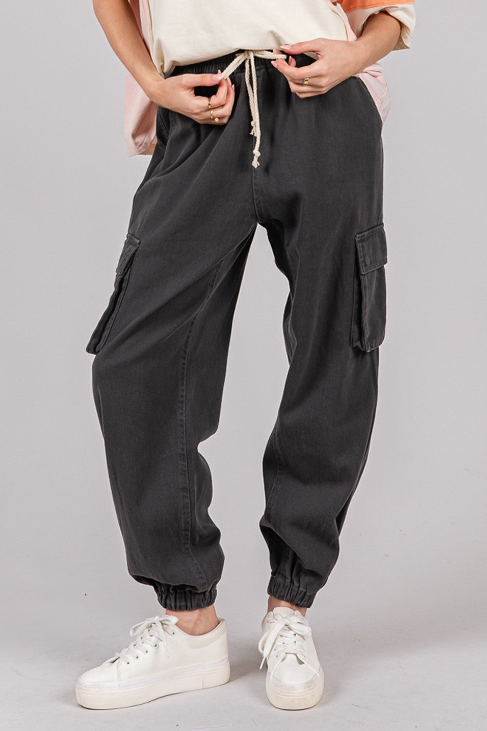 Sage & Fig Cargo Joggers