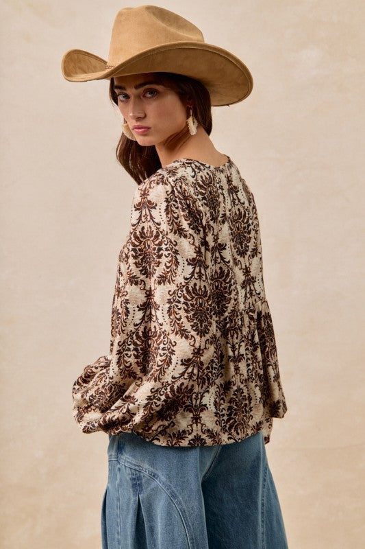 Fall Boho Top