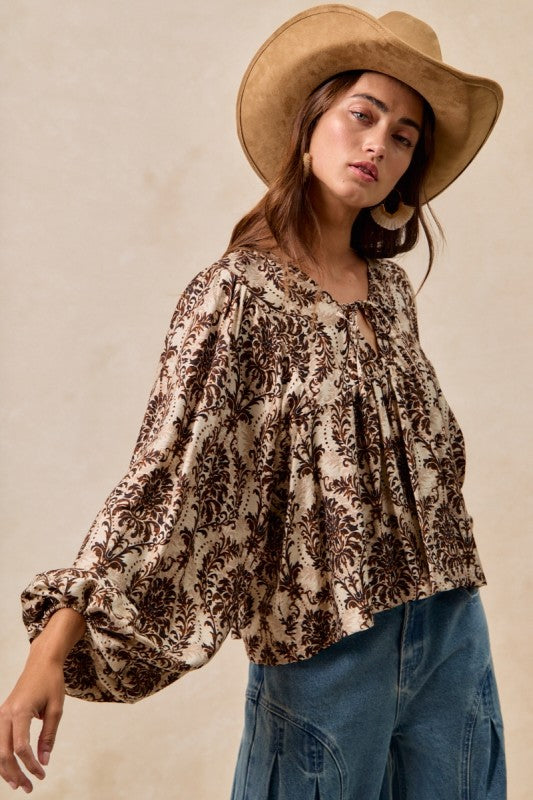 Fall Boho Top