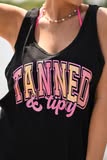 Tanned & Tipsy Tank