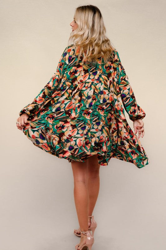 Flowy Floral Dress