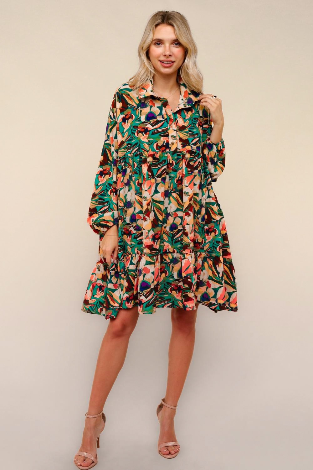 Flowy Floral Dress
