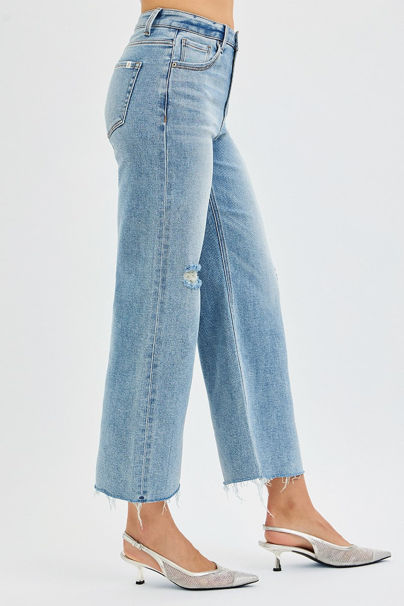 Wide Leg Crop Jeans