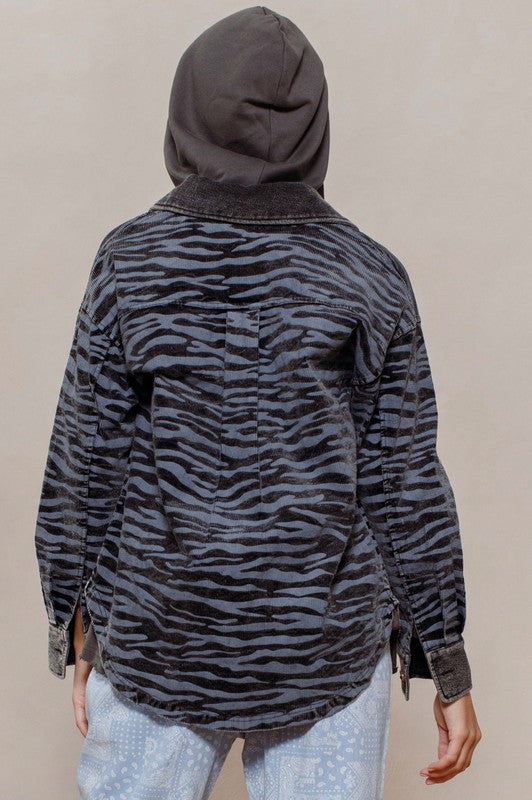 Zebra Print Jacket