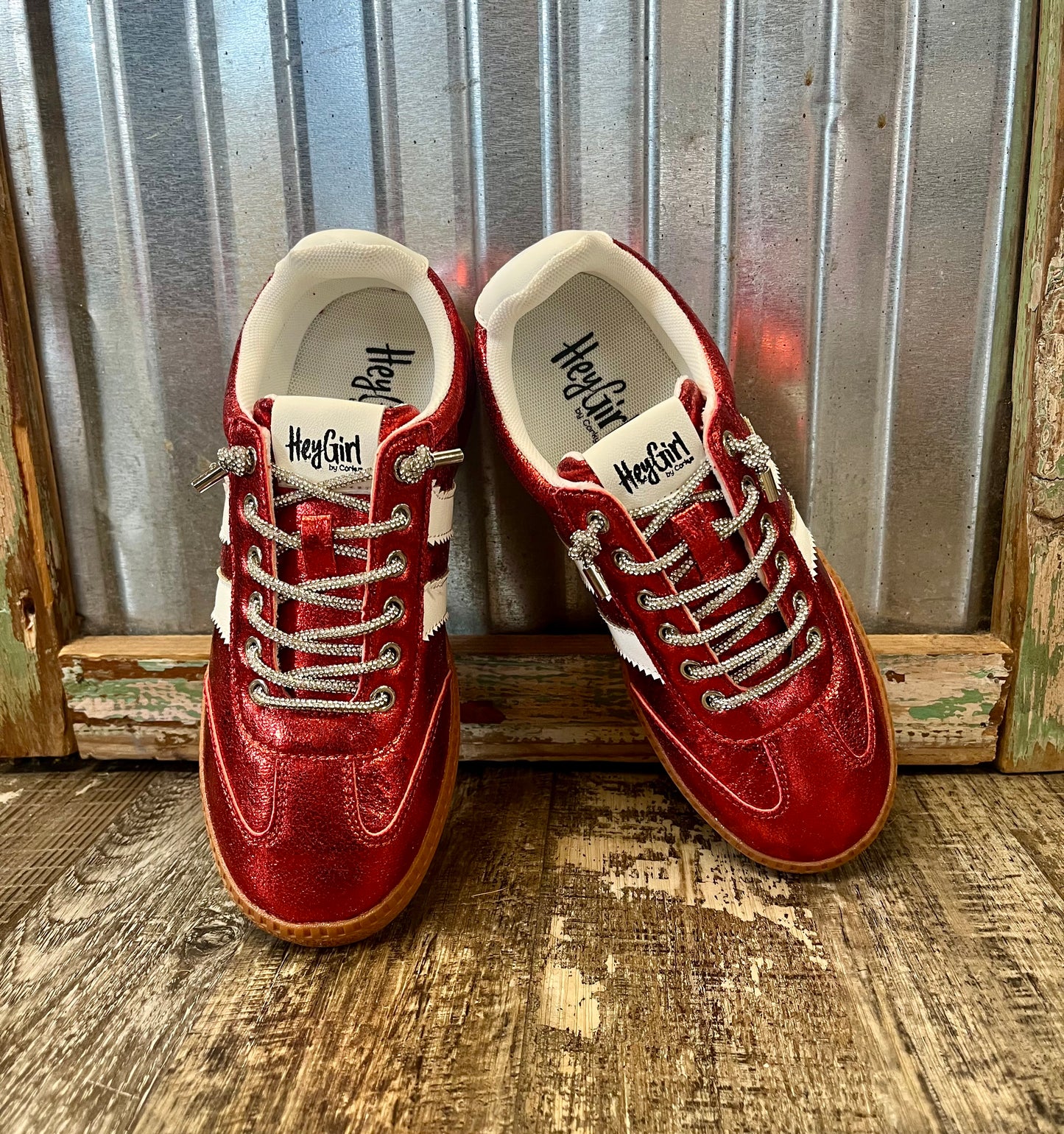 Heads Up Red Metallic