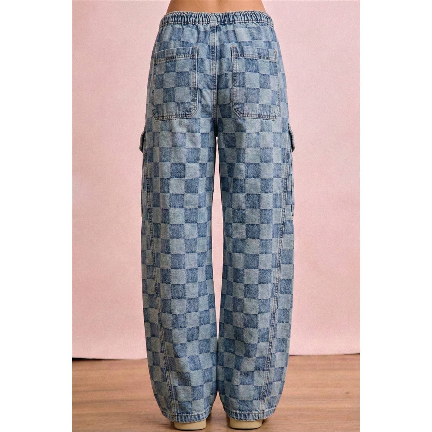 Checker Barrel Pant
