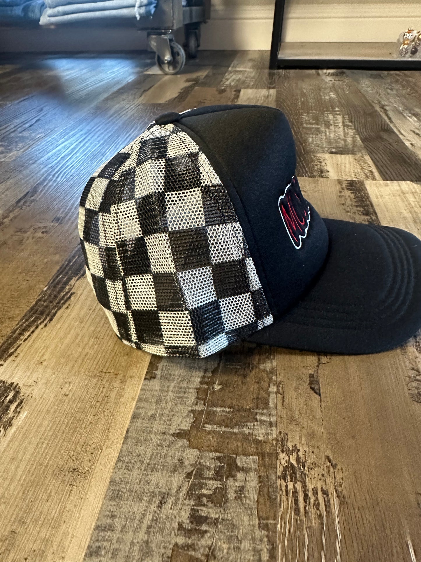 Mustangs Checkerboard Cap