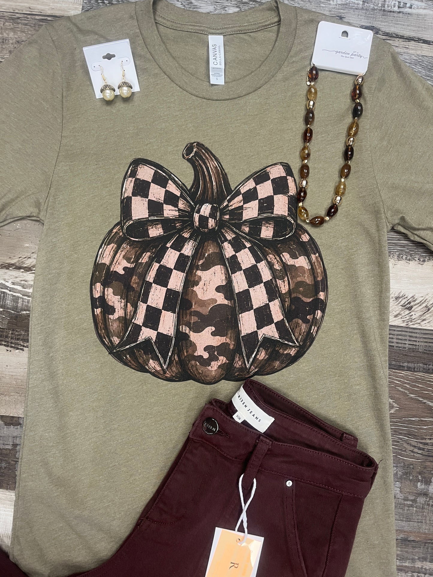 Camo Pumpkin Tee