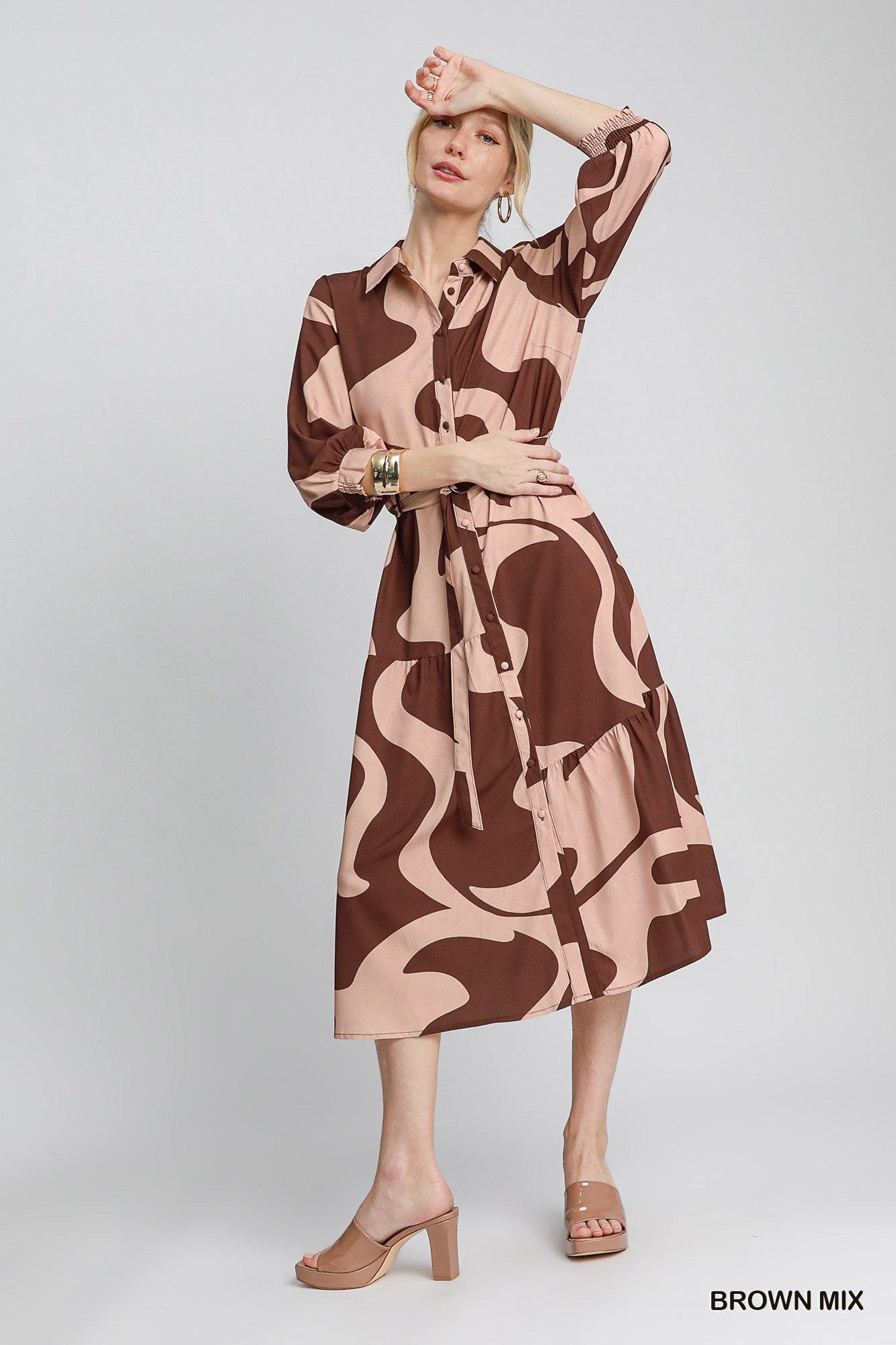 Vintage Vibes Midi Dress