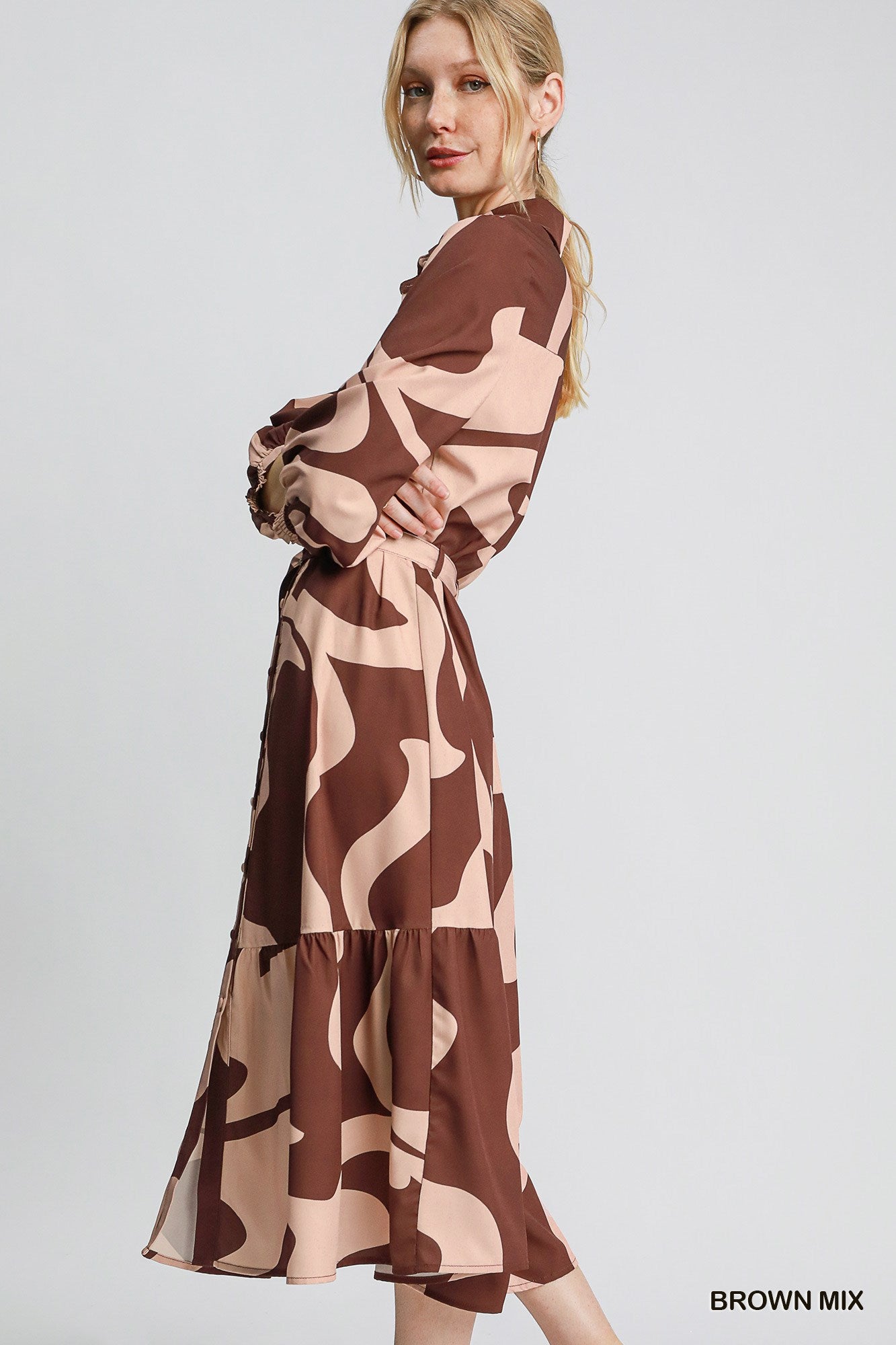 Vintage Vibes Midi Dress