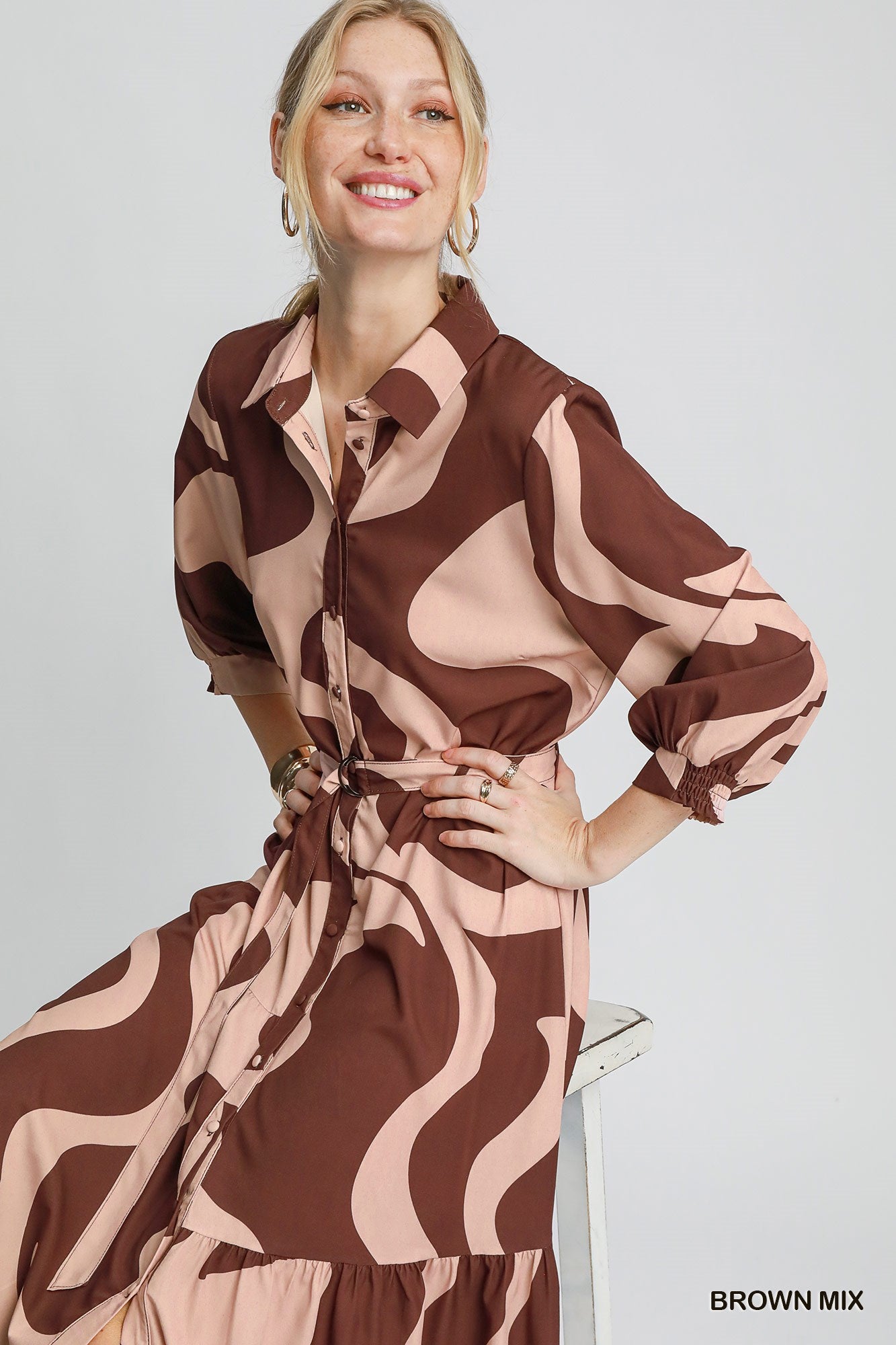 Vintage Vibes Midi Dress