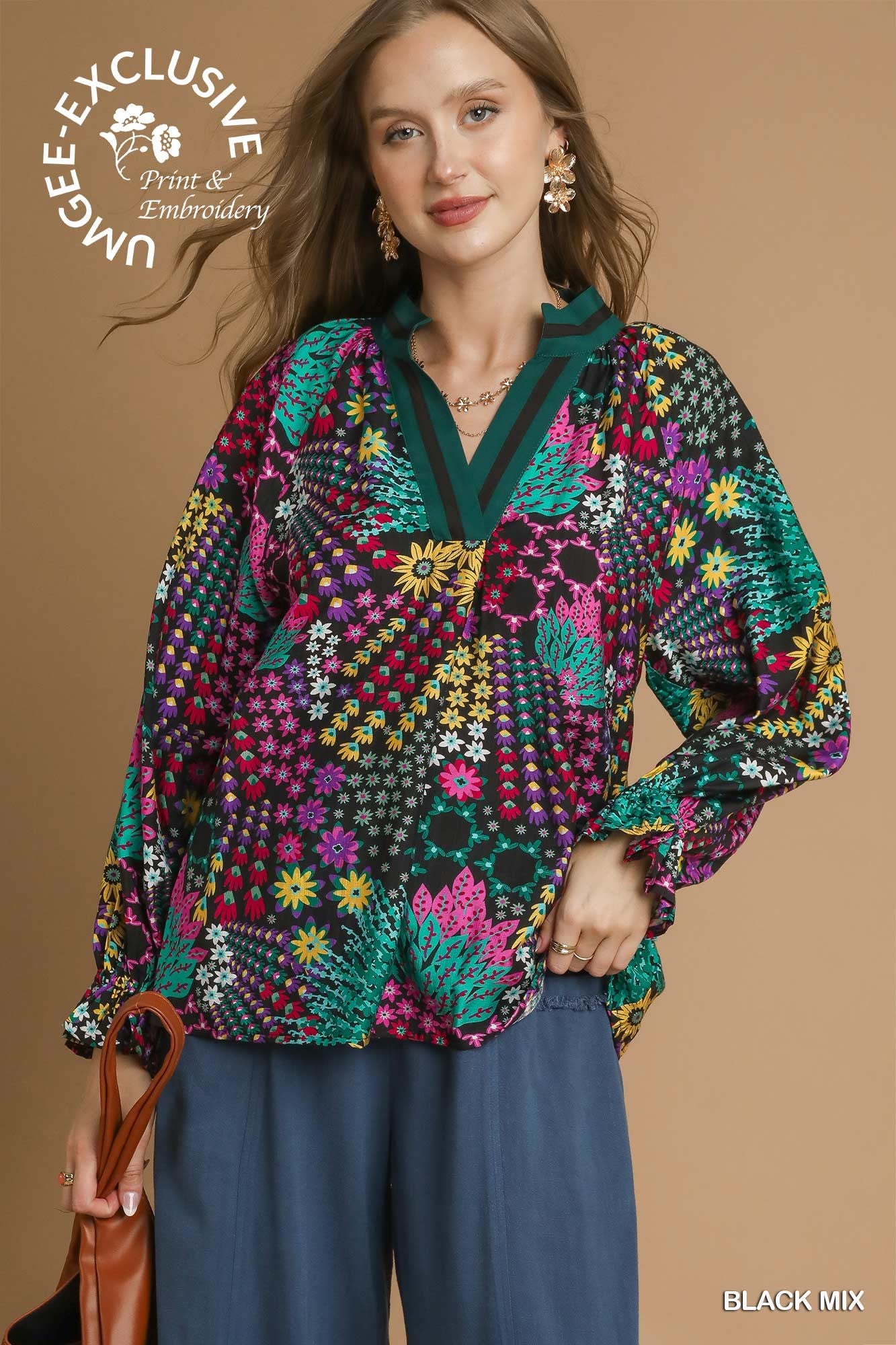 Frisky Floral Top
