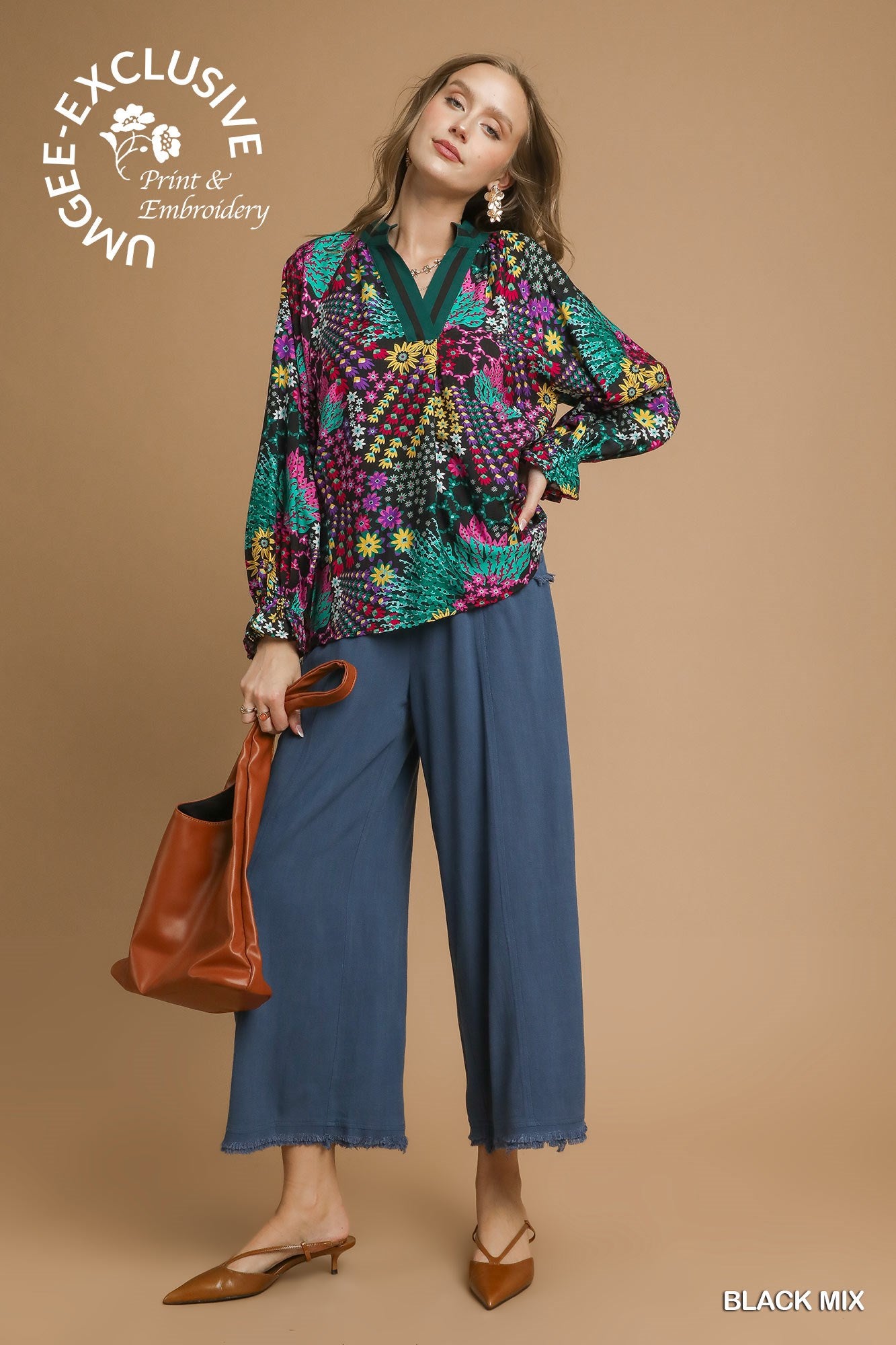 Frisky Floral Top