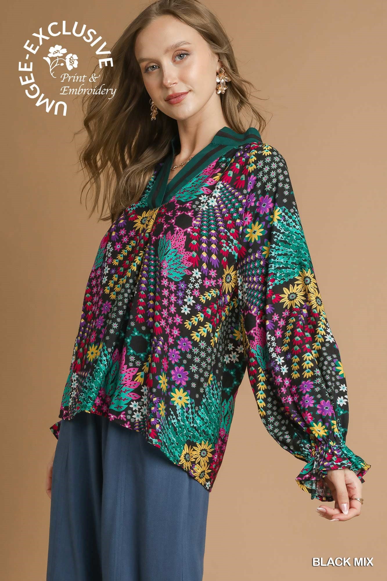 Frisky Floral Top