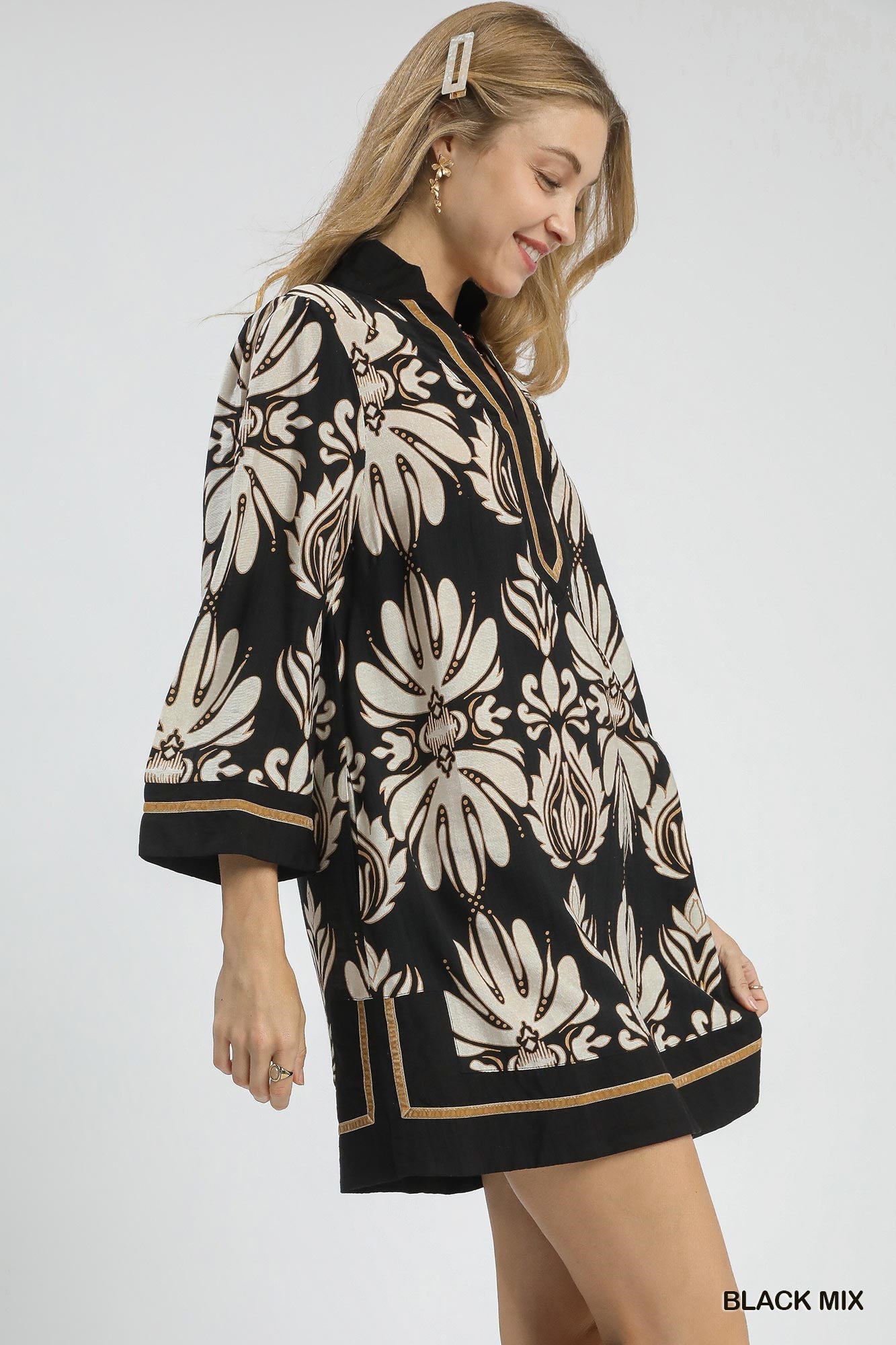 Baroque Tunic Dress