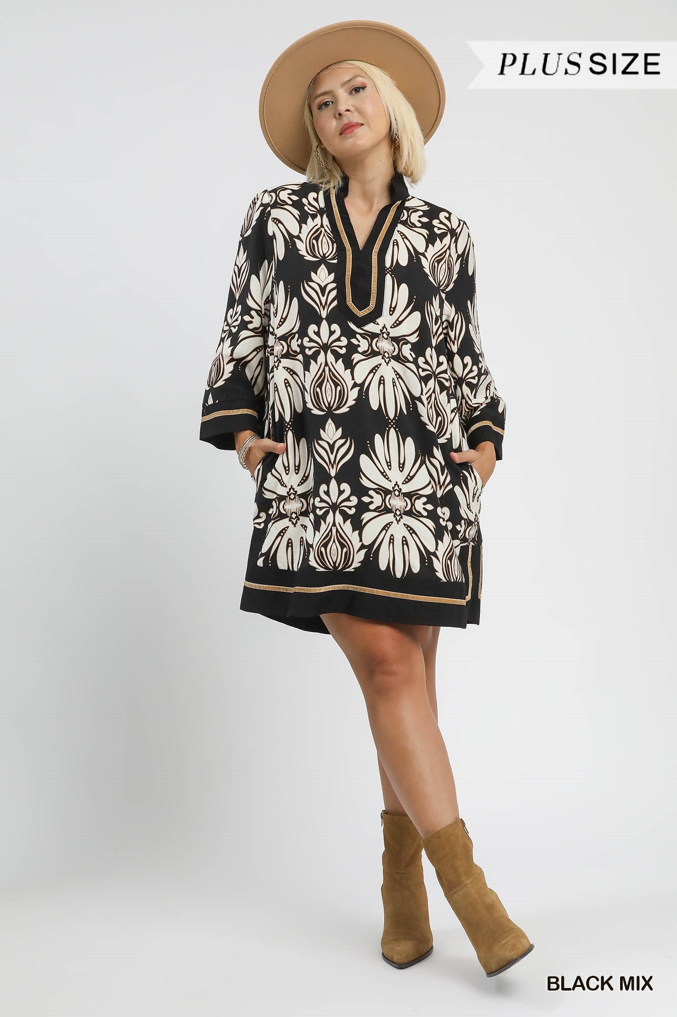 Baroque Tunic Dress
