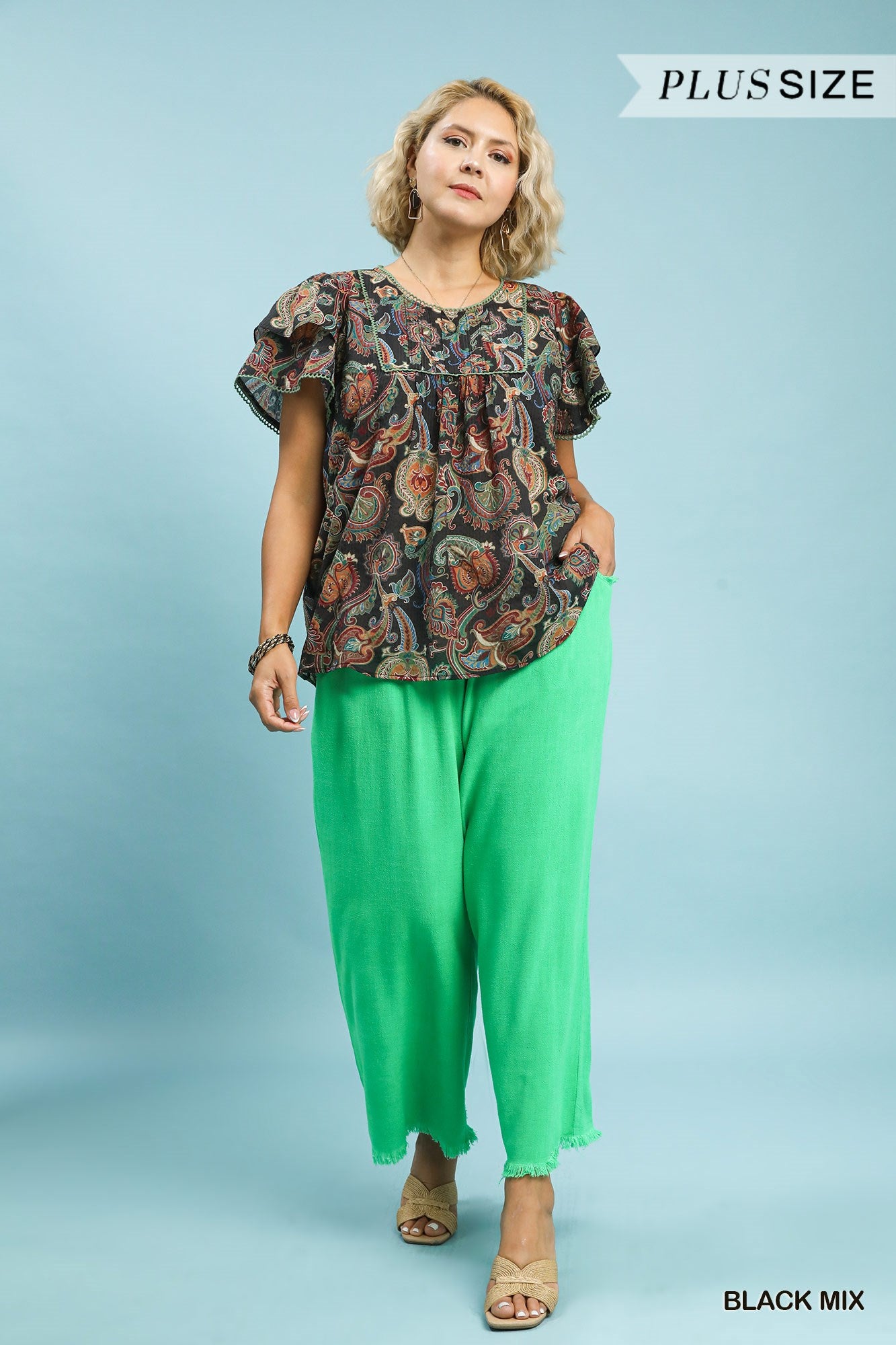 Fall Paisley top