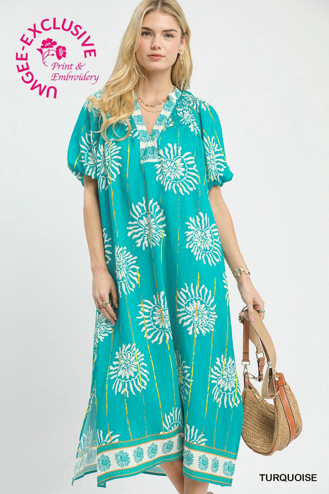 Turquiose Waters Dress