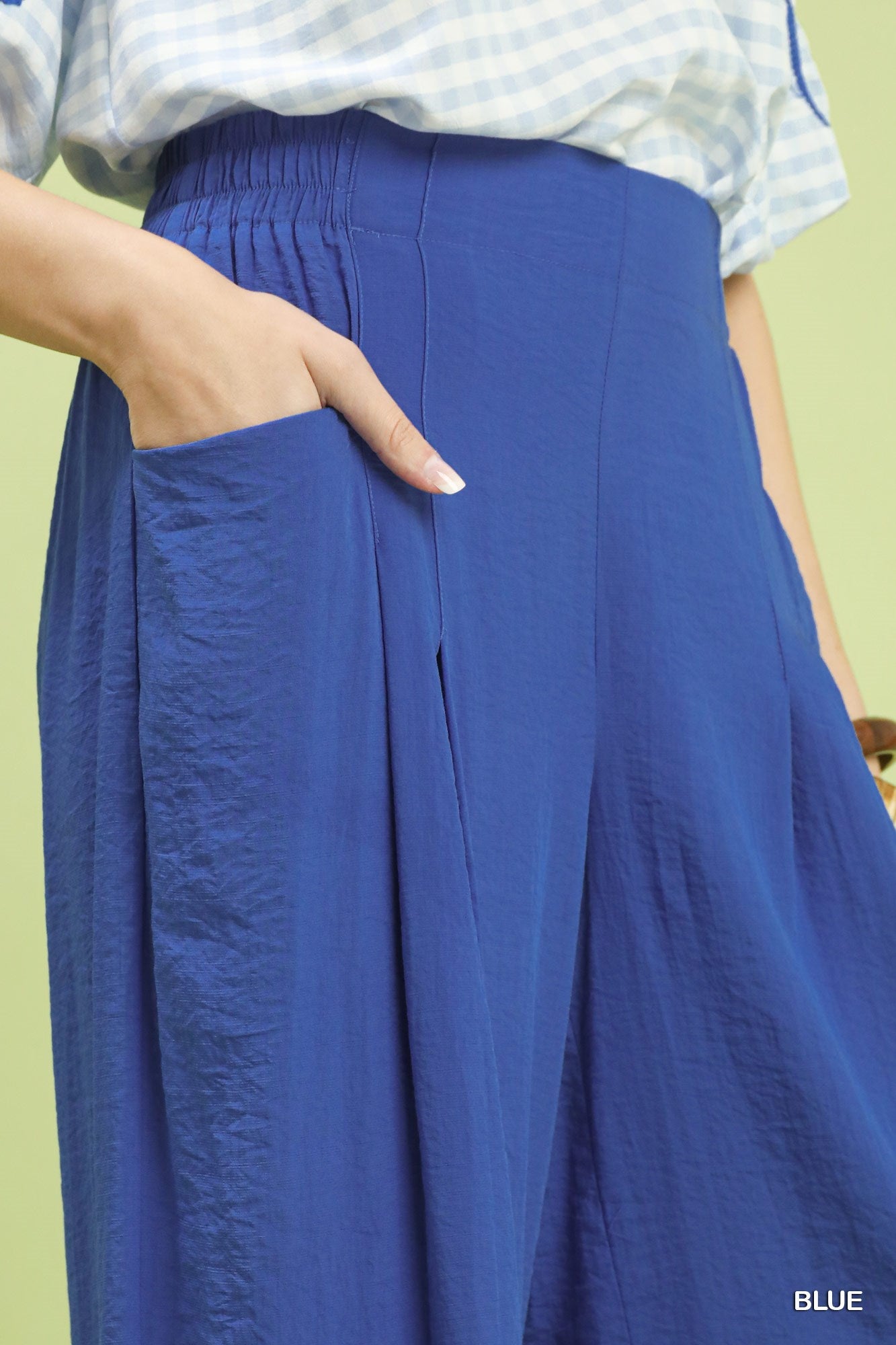 Cropped Wide Leg Pant