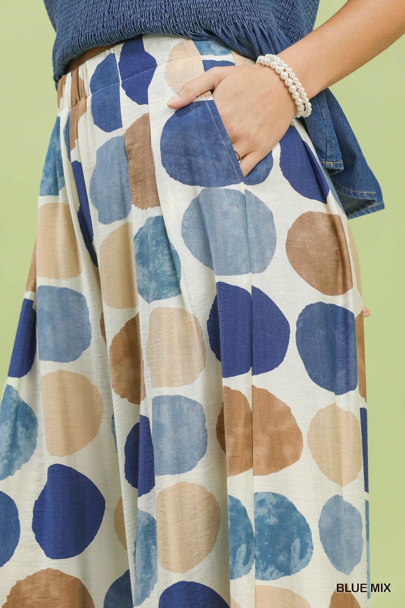Dot Print Pant