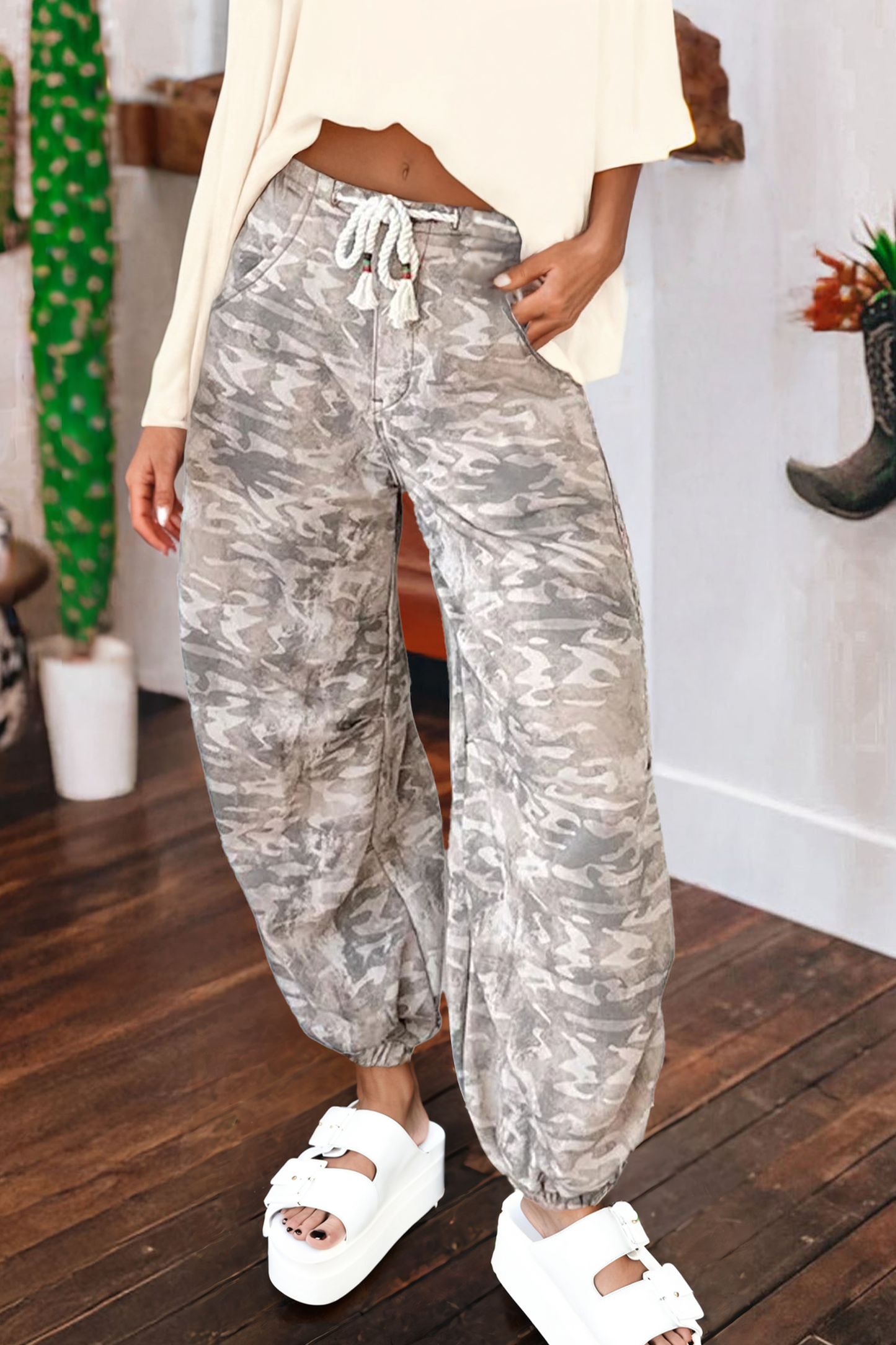Camo & Stripes Pants