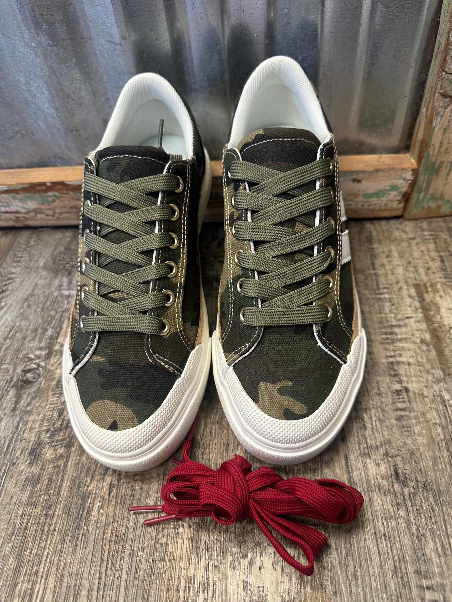Corky's Camo That's Her Sneaker