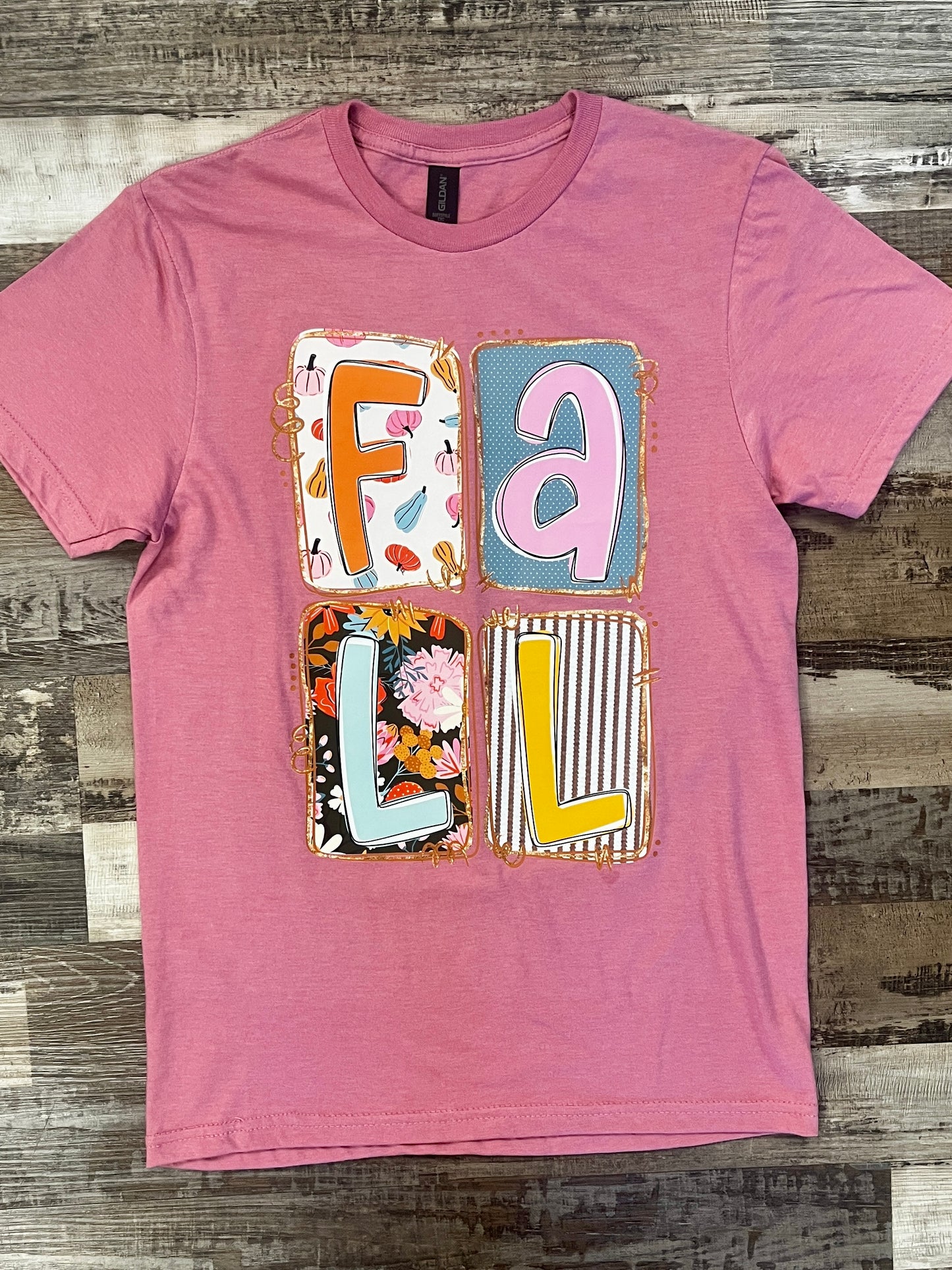 Fall Quad Tee