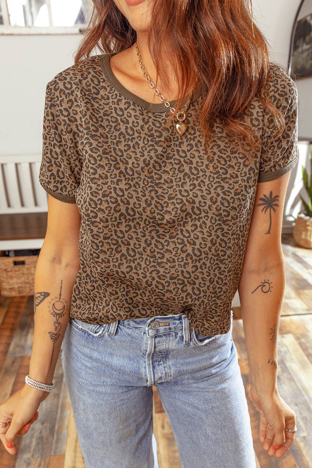 Fierce Leopard Top