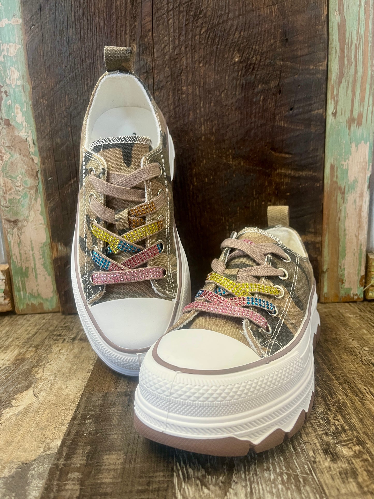 Camo Crush Piper Sneakers