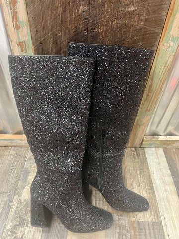 YOLO Glitter Boot