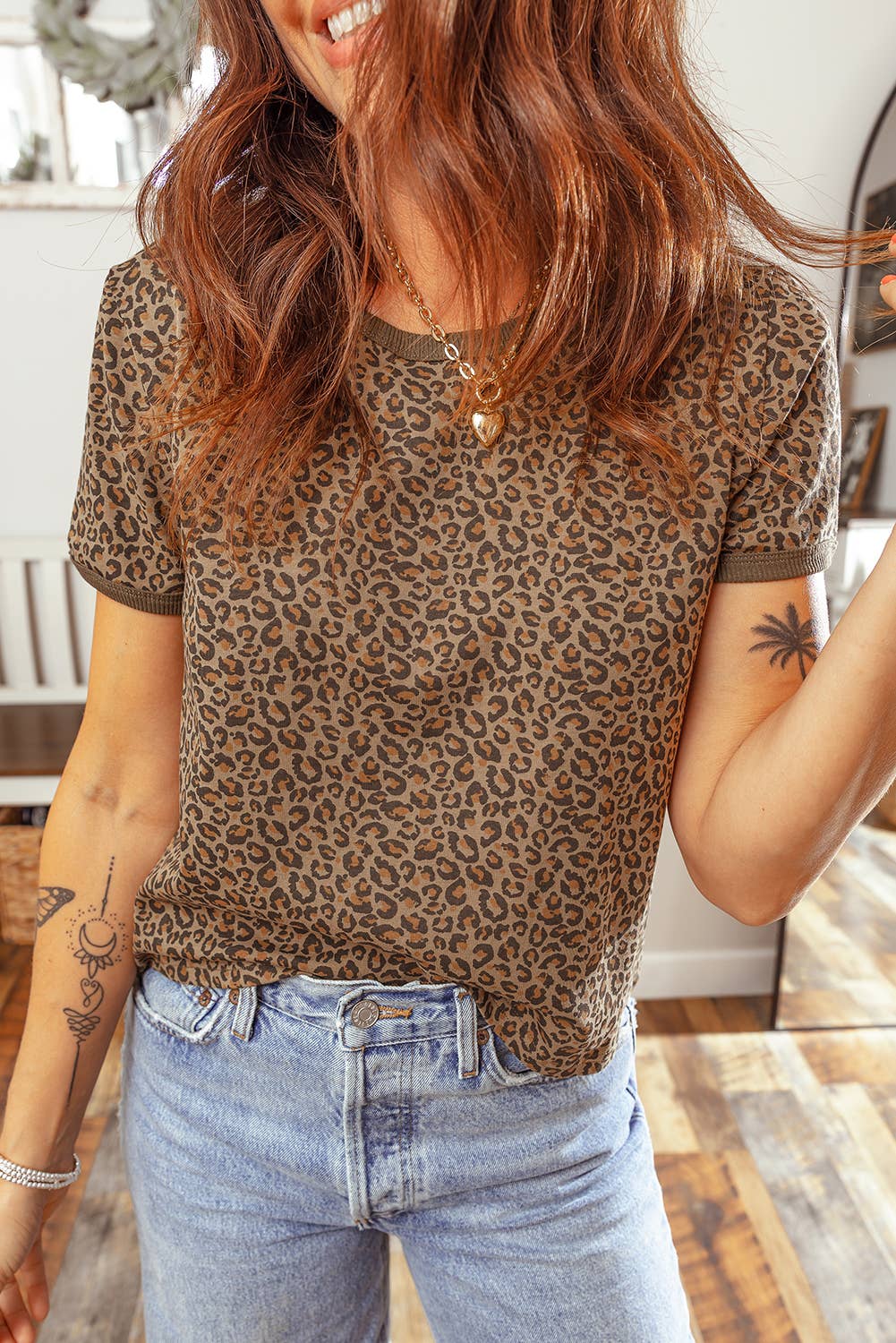 Fierce Leopard Top