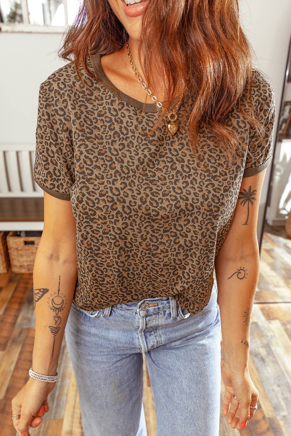 Fierce Leopard Top