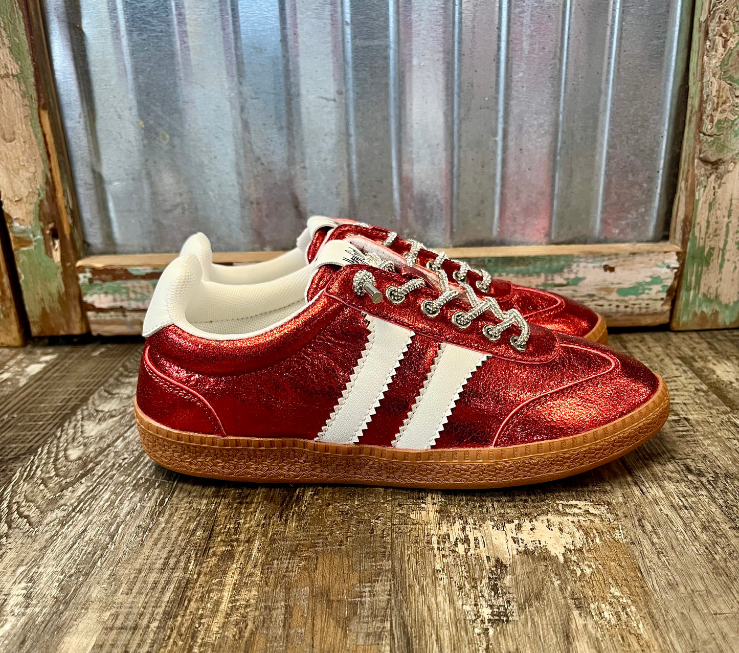Heads Up Red Metallic