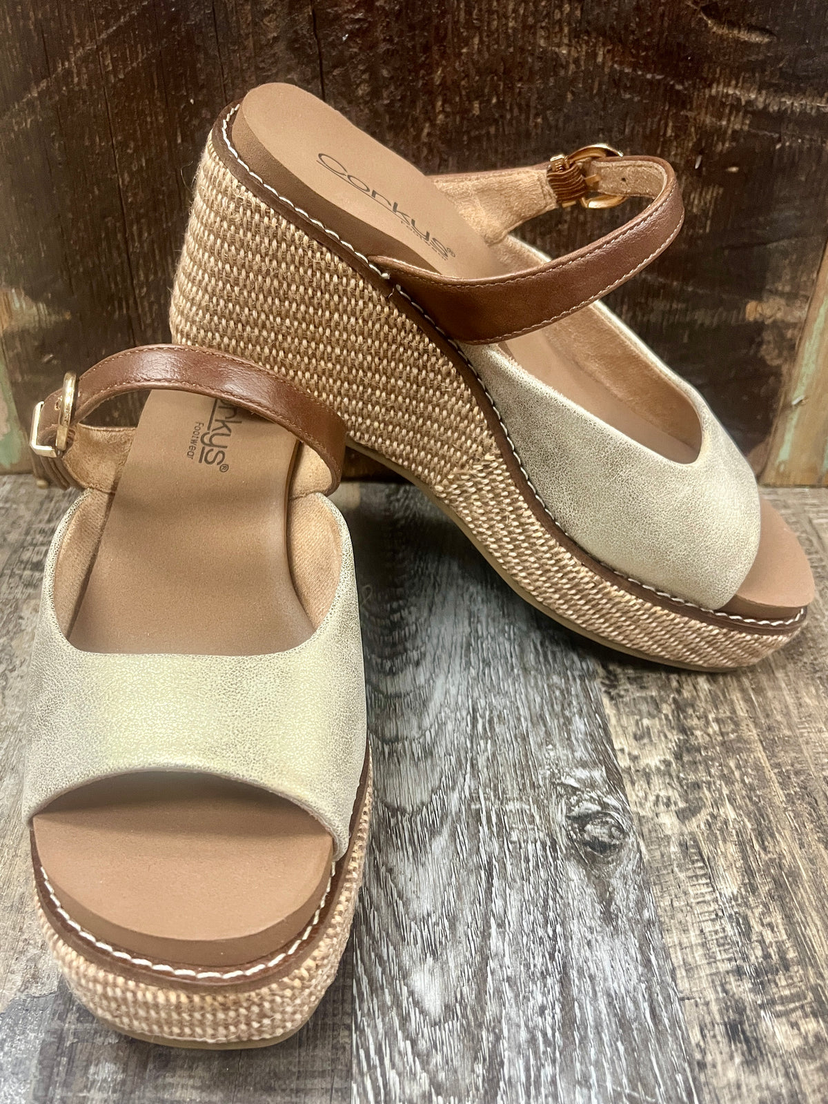 Treat Yourself Gold Wedge