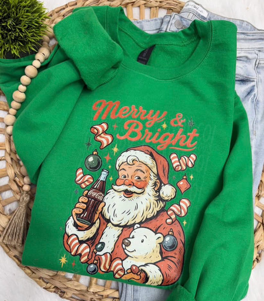 Merry & Bright Santa