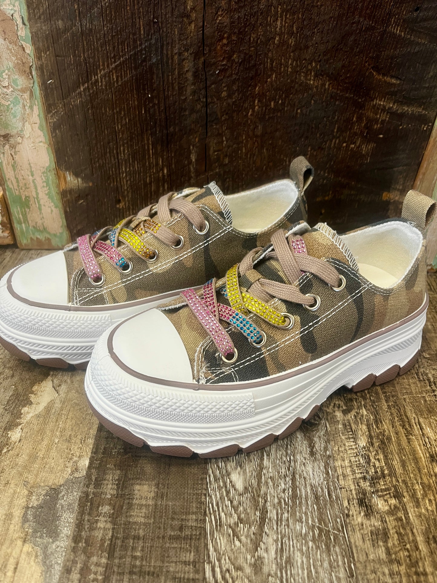 Camo Crush Piper Sneakers