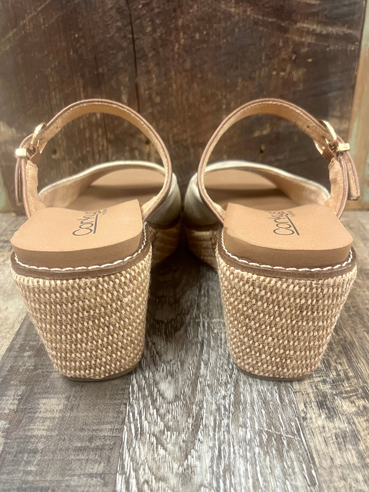 Treat Yourself Gold Wedge