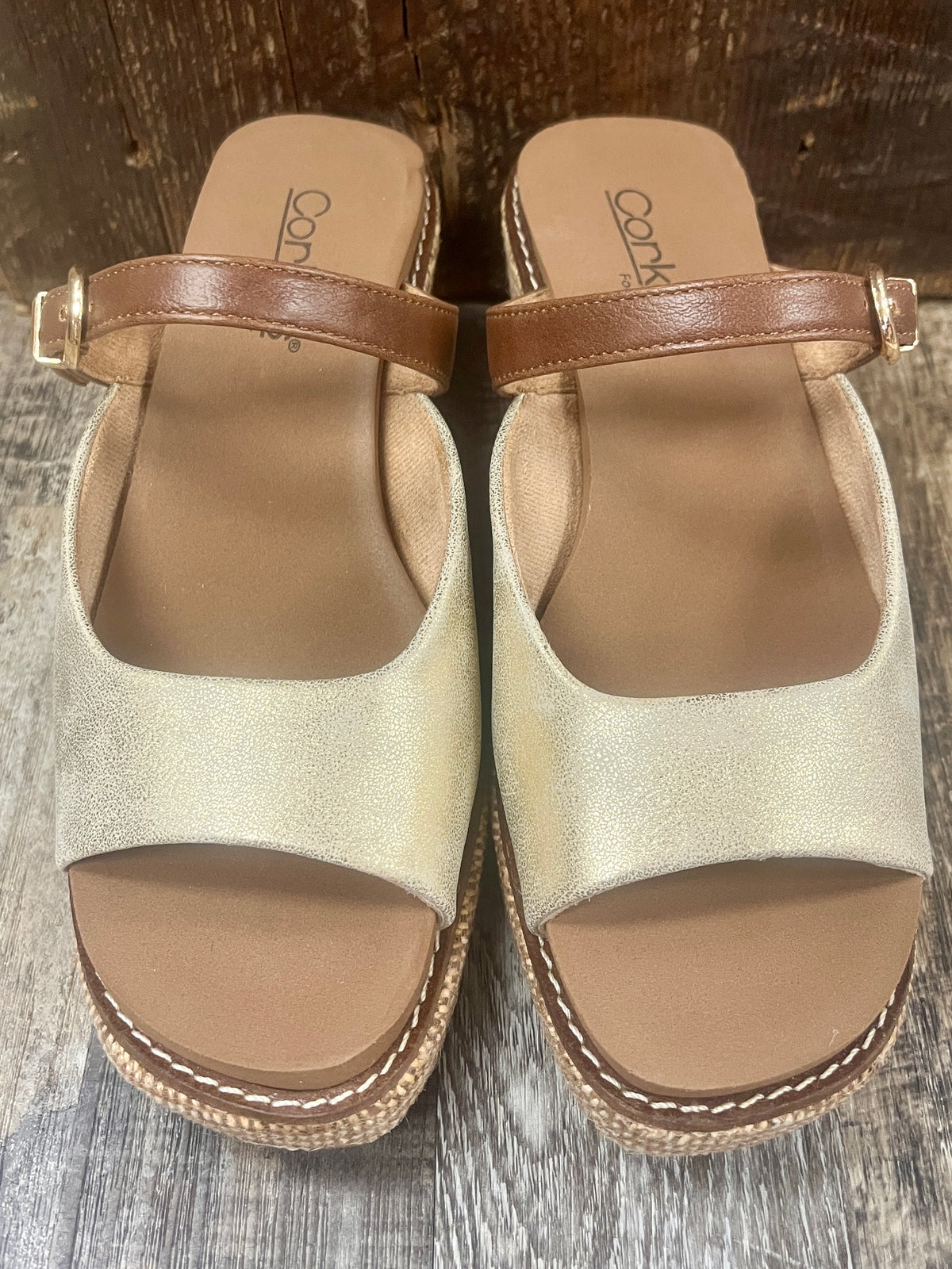 Treat Yourself Gold Wedge