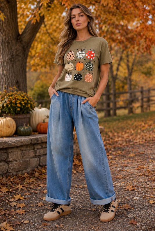Funky Pumpkin Tee