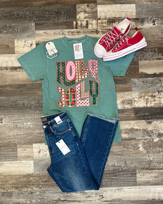 Holly Jolly Whimsy Tee