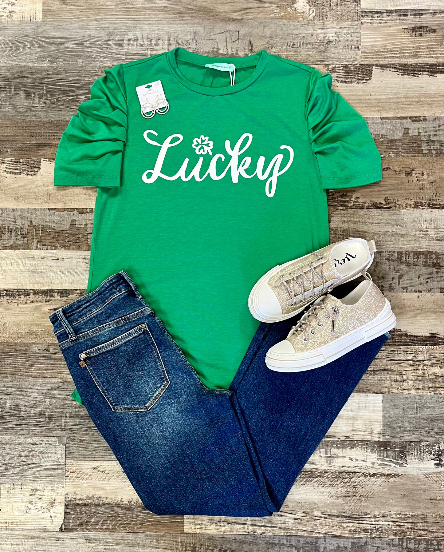 Lucky Puff Sleeve Top