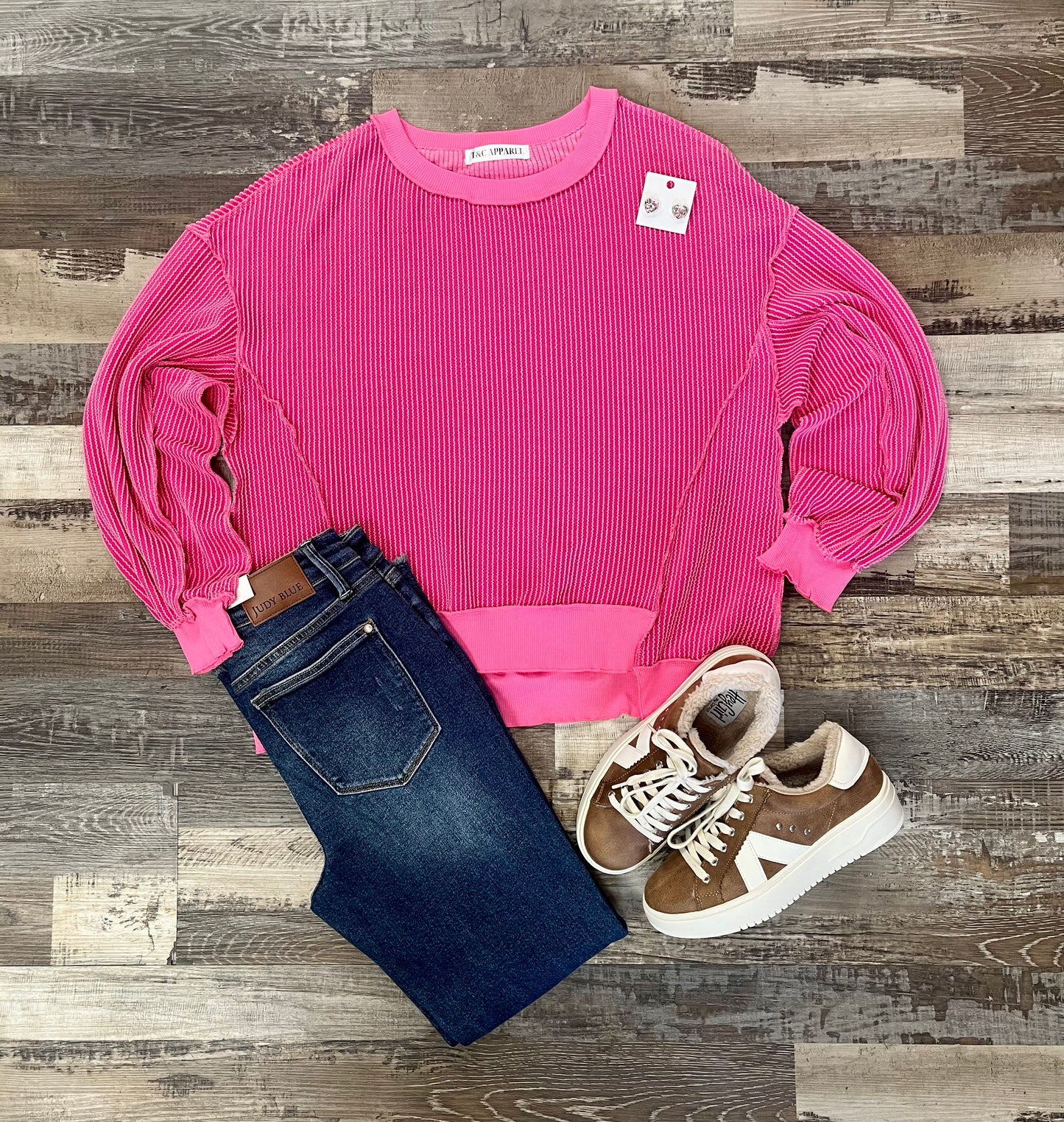 Twisted Ribbed Top