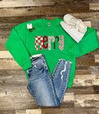 Candy Cane Merry Sweatshirt